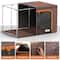 Sorbus Foldable & Stackable Storage Bags with Windows Set